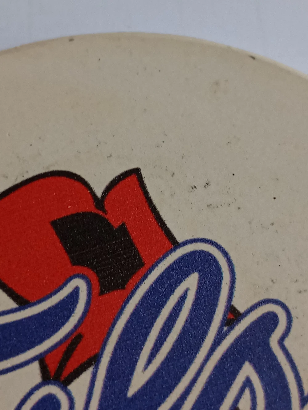 University Of Tulsa Ceramic Drink Coaster With Cork Backing Golden Hurricane